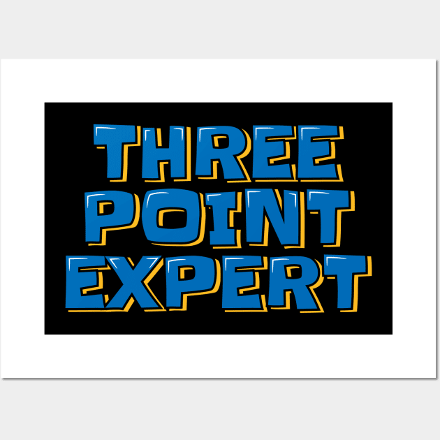 Three Point Expert Wall Art by ardp13